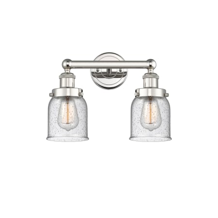 A large image of the Innovations Lighting 616-2W-10-16 Bell Vanity Alternate Image