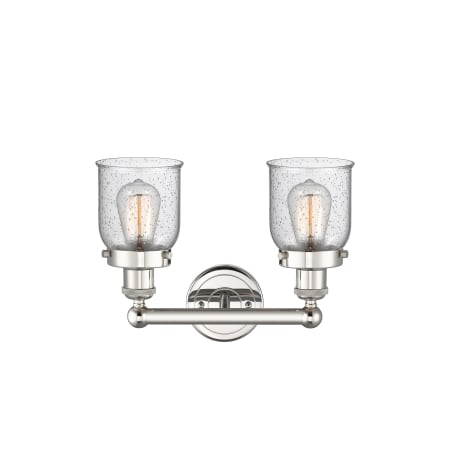 A large image of the Innovations Lighting 616-2W-10-16 Bell Vanity Alternate Image