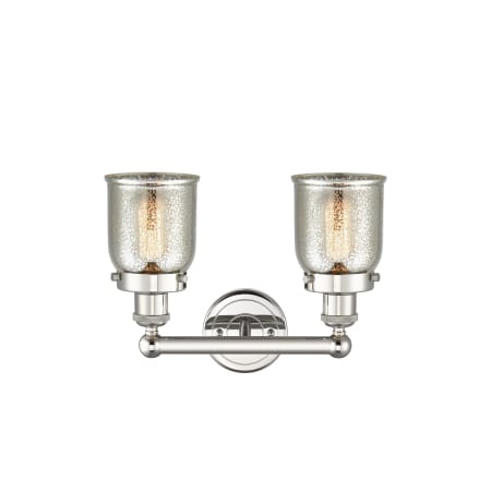 A large image of the Innovations Lighting 616-2W-10-16 Bell Vanity Alternate Image