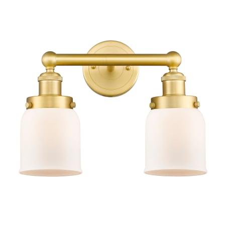 A large image of the Innovations Lighting 616-2W-10-16 Bell Vanity Alternate Image