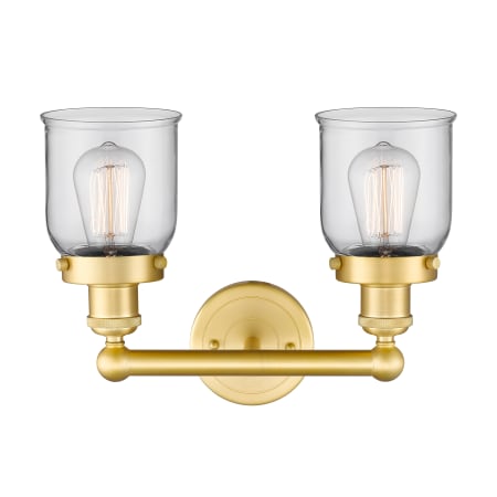 A large image of the Innovations Lighting 616-2W-10-16 Bell Vanity Alternate Image