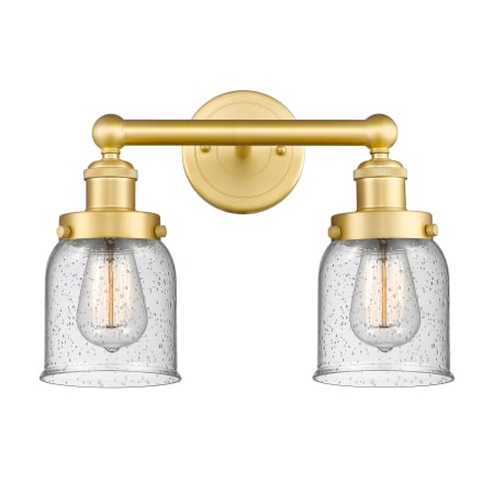 A large image of the Innovations Lighting 616-2W-10-16 Bell Vanity Alternate Image