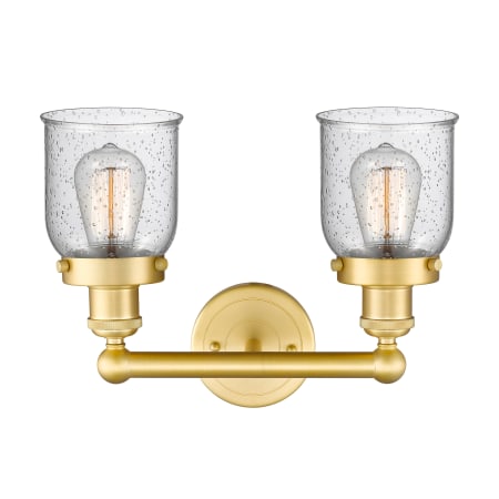 A large image of the Innovations Lighting 616-2W-10-16 Bell Vanity Alternate Image