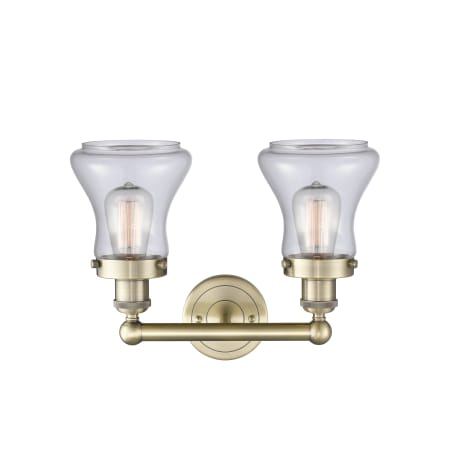 A large image of the Innovations Lighting 616-2W-10-16 Bellmont Vanity Alternate Image