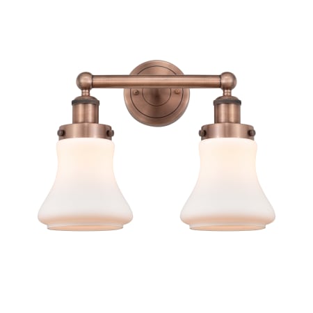 A large image of the Innovations Lighting 616-2W-10-16 Bellmont Vanity Alternate Image