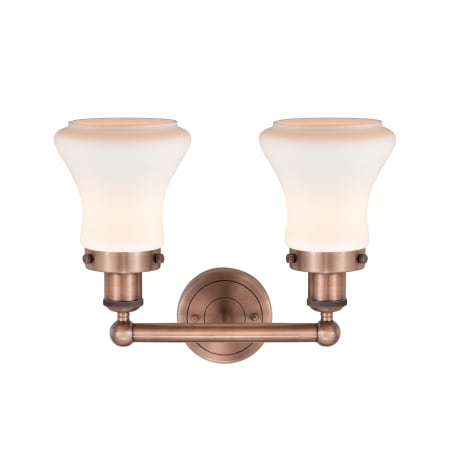 A large image of the Innovations Lighting 616-2W-10-16 Bellmont Vanity Alternate Image