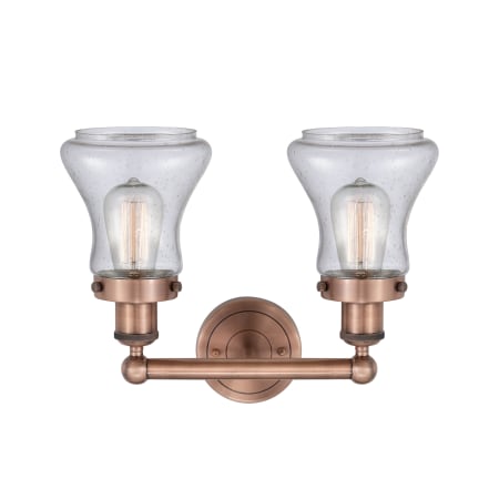 A large image of the Innovations Lighting 616-2W-10-16 Bellmont Vanity Alternate Image