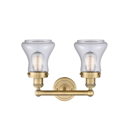 A large image of the Innovations Lighting 616-2W-10-16 Bellmont Vanity Alternate Image