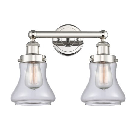 A large image of the Innovations Lighting 616-2W-10-16 Bellmont Vanity Alternate Image