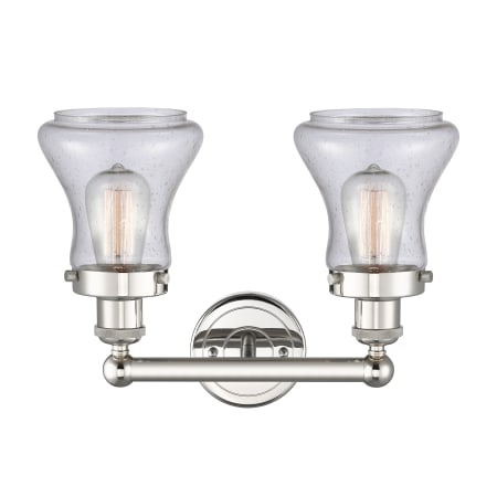 A large image of the Innovations Lighting 616-2W-10-16 Bellmont Vanity Alternate Image