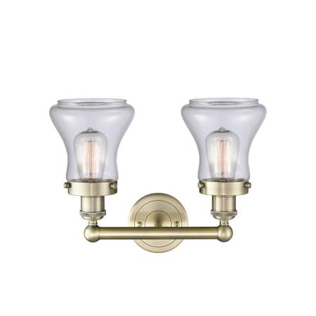 A large image of the Innovations Lighting 616-2W-10-16 Bellmont Vanity Alternate Image
