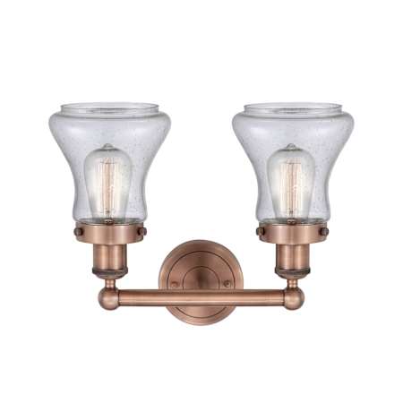 A large image of the Innovations Lighting 616-2W-10-16 Bellmont Vanity Alternate Image