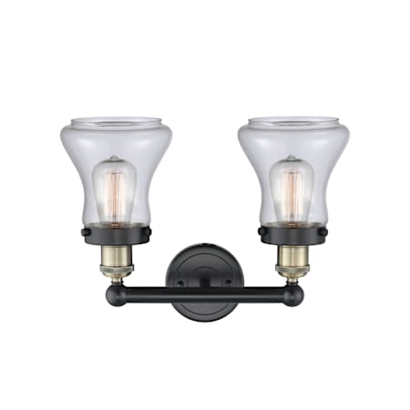 A large image of the Innovations Lighting 616-2W-10-16 Bellmont Vanity Alternate Image