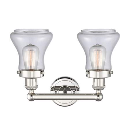 A large image of the Innovations Lighting 616-2W-10-16 Bellmont Vanity Alternate Image