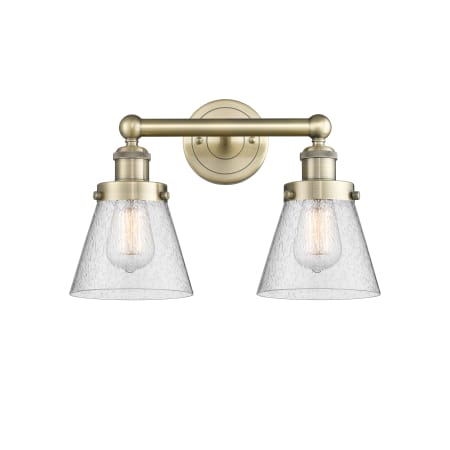 A large image of the Innovations Lighting 616-2W-10-16 Cone Vanity Alternate Image