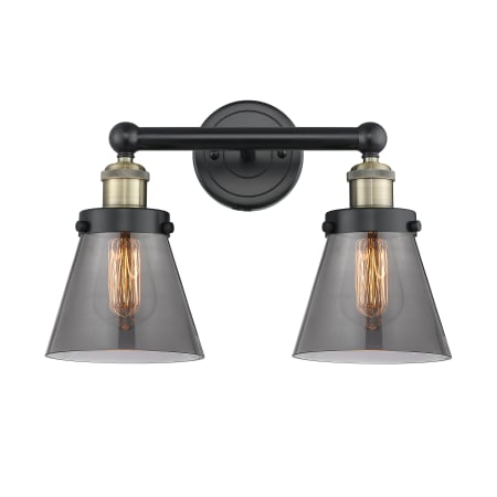 A large image of the Innovations Lighting 616-2W-10-16 Cone Vanity Alternate Image