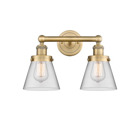 A large image of the Innovations Lighting 616-2W-10-16 Cone Vanity Alternate Image