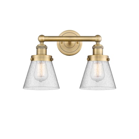 A large image of the Innovations Lighting 616-2W-10-16 Cone Vanity Alternate Image