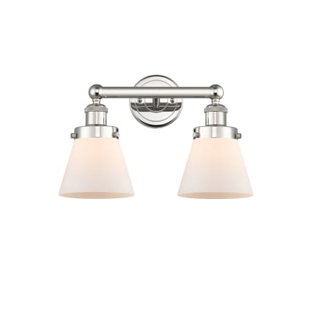 A large image of the Innovations Lighting 616-2W-10-16 Cone Vanity Alternate Image