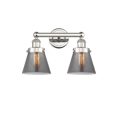 A large image of the Innovations Lighting 616-2W-10-16 Cone Vanity Alternate Image