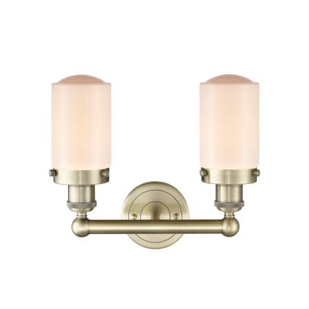 A large image of the Innovations Lighting 616-2W-10-16 Dover Vanity Alternate Image