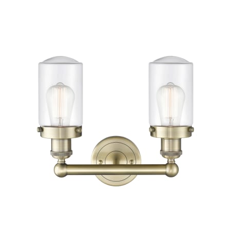 A large image of the Innovations Lighting 616-2W-10-16 Dover Vanity Alternate Image