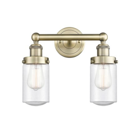 A large image of the Innovations Lighting 616-2W-10-16 Dover Vanity Alternate Image