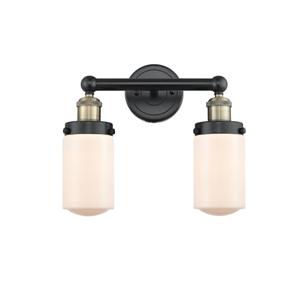 A large image of the Innovations Lighting 616-2W-10-16 Dover Vanity Alternate Image