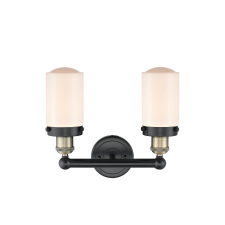 A large image of the Innovations Lighting 616-2W-10-16 Dover Vanity Alternate Image