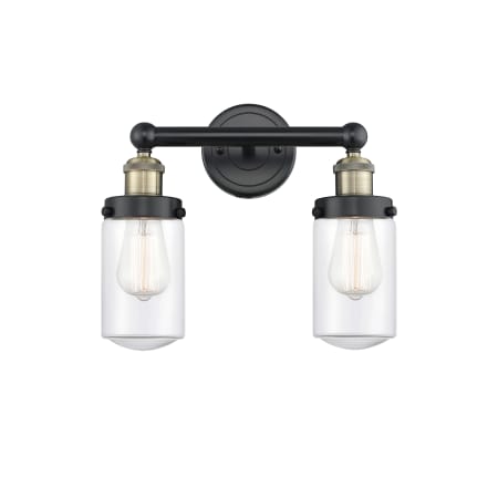 A large image of the Innovations Lighting 616-2W-10-16 Dover Vanity Alternate Image