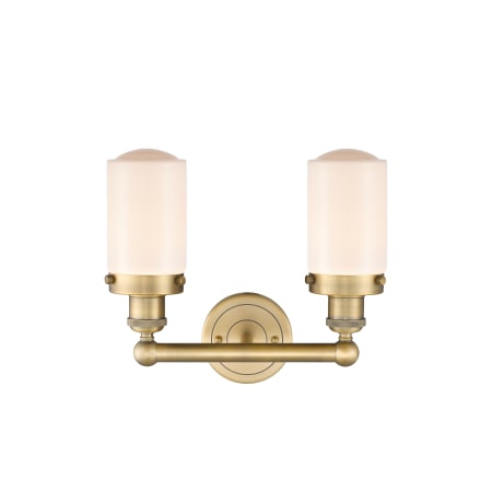 A large image of the Innovations Lighting 616-2W-10-16 Dover Vanity Alternate Image