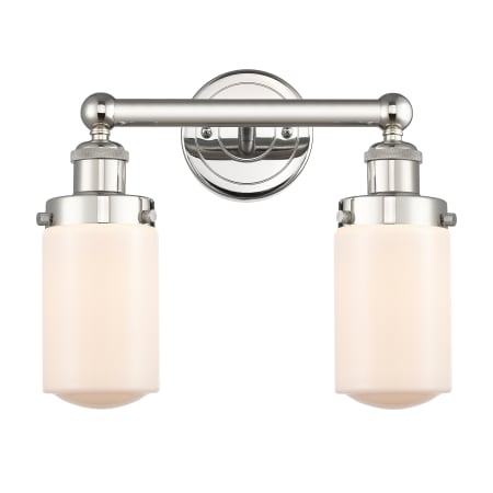 A large image of the Innovations Lighting 616-2W-10-16 Dover Vanity Alternate Image