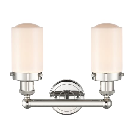 A large image of the Innovations Lighting 616-2W-10-16 Dover Vanity Alternate Image