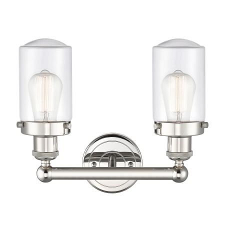 A large image of the Innovations Lighting 616-2W-10-16 Dover Vanity Alternate Image