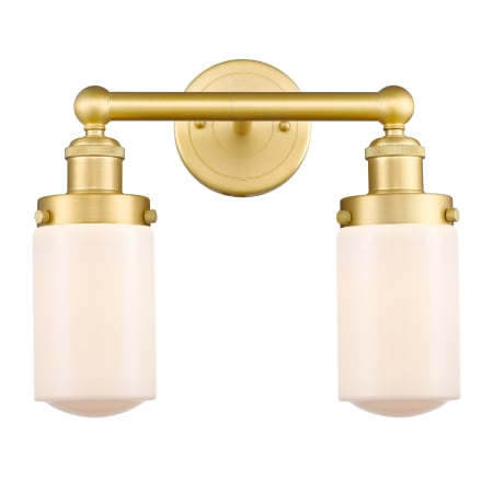 A large image of the Innovations Lighting 616-2W-10-16 Dover Vanity Alternate Image