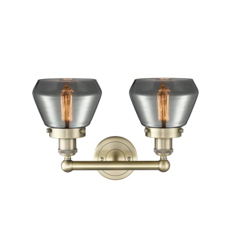 A large image of the Innovations Lighting 616-2W-10-16 Fulton Vanity Alternate Image