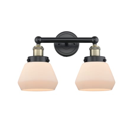 A large image of the Innovations Lighting 616-2W-10-16 Fulton Vanity Alternate Image