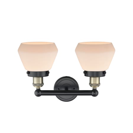 A large image of the Innovations Lighting 616-2W-10-16 Fulton Vanity Alternate Image