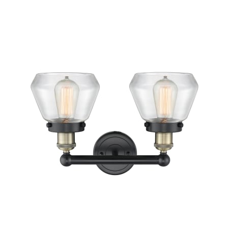 A large image of the Innovations Lighting 616-2W-10-16 Fulton Vanity Alternate Image