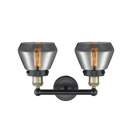 A large image of the Innovations Lighting 616-2W-10-16 Fulton Vanity Alternate Image