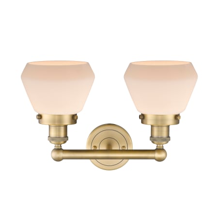 A large image of the Innovations Lighting 616-2W-10-16 Fulton Vanity Alternate Image