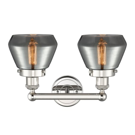 A large image of the Innovations Lighting 616-2W-10-16 Fulton Vanity Alternate Image