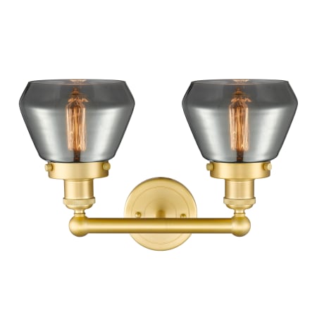 A large image of the Innovations Lighting 616-2W-10-16 Fulton Vanity Alternate Image