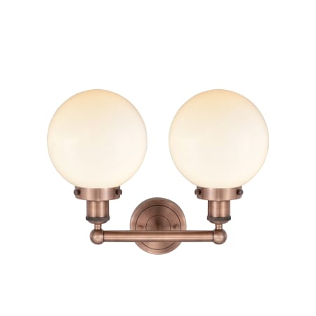 A large image of the Innovations Lighting 616-2W-10-16-L Beacon Vanity Alternate Image