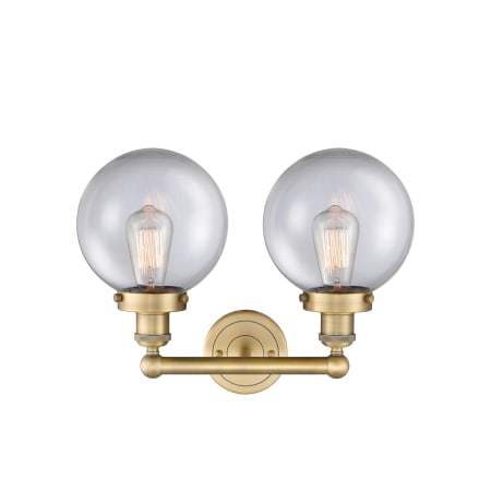 A large image of the Innovations Lighting 616-2W-10-16-L Beacon Vanity Alternate Image