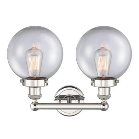 A large image of the Innovations Lighting 616-2W-10-16-L Beacon Vanity Alternate Image