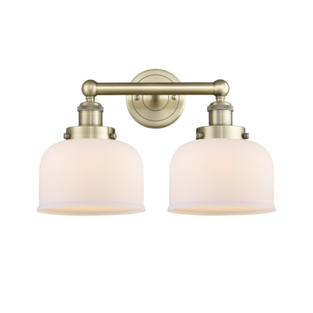 A large image of the Innovations Lighting 616-2W-10-16-L Bell Vanity Alternate Image