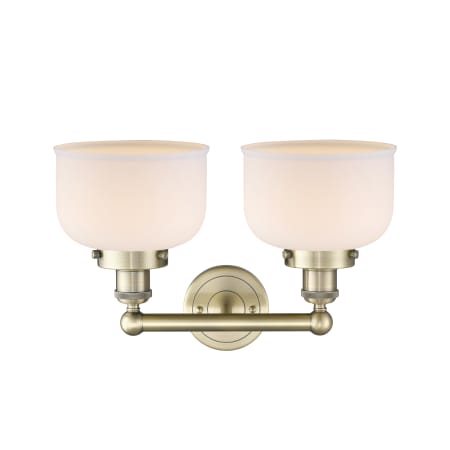 A large image of the Innovations Lighting 616-2W-10-16-L Bell Vanity Alternate Image