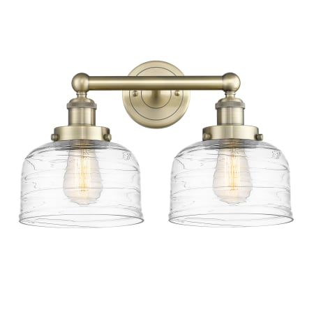 A large image of the Innovations Lighting 616-2W-10-16-L Bell Vanity Alternate Image