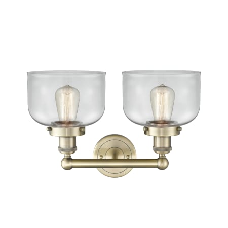 A large image of the Innovations Lighting 616-2W-10-16-L Bell Vanity Alternate Image